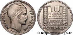 10 francs Turin, grosse tête, rameaux courts 1945  F.361A/1