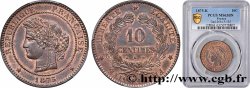 10 centimes Cérès 1875 Bordeaux F.135/15