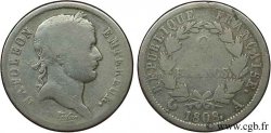 2 francs Napoléon Ier tête laurée, République française 1808 Paris F.254/4