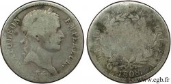 2 francs Napoléon Ier tête laurée, République française 1808 Paris F.254/4