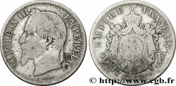2 francs Napoléon III, tête laurée 1869 Strasbourg F.263/11