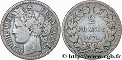 2 francs Cérès, sans légende 1871 Bordeaux F.264/4