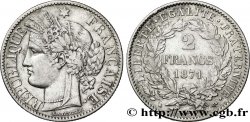 2 francs Cérès, avec légende 1871 Paris F.265/5