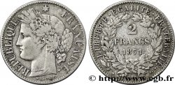 2 francs Cérès, avec légende 1871 Paris F.265/5 TTB40 