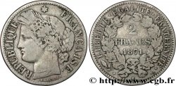 2 francs Cérès, avec légende 1871 Bordeaux F.265/7