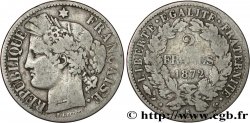 2 francs Cérès, avec légende 1872 Bordeaux F.265/9