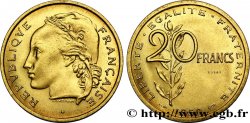 Essai du concours de 20 francs par Guzman 1950 Paris GEM.207 2 SPL63 