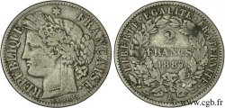 2 francs Cérès, avec légende 1887 Paris F.265/13 TB20 