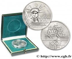 Piéfort Brillant Universel de 100 francs Liberté (Statue de la) 1986 Pessac F.454/2P