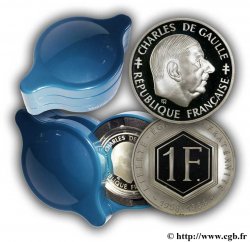 Belle Épreuve 1 franc De Gaulle  1988 Paris F.1000 2 FDC70 