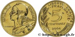 5 centimes Marianne, BU (Brillant Universel) 2001 Pessac F.125/45 FDC65 
