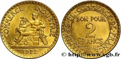 2 francs Chambres de Commerce 1922  F.267/4 SUP60 