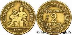 2 francs Chambres de Commerce 1923  F.267/5 TB20 