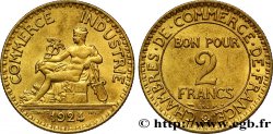 2 francs Chambres de Commerce 1924  F.267/6 SUP60 