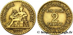 2 francs Chambres de Commerce 1926  F.267/8 TTB45 