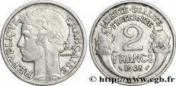 2 francs Morlon, aluminium 1948 Beaumont-Le-Roger F.269/13