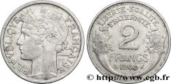 2 francs Morlon, aluminium 1949  F.269/14 TB30 