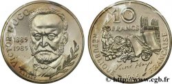 Piéfort Cu-Ni de 10 francs Victor Hugo 1985 Pessac F.370/2P