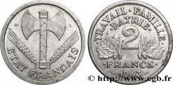 2 francs Francisque 1943 Beaumont-Le-Roger F.270/3