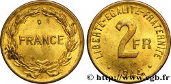 2 francs France 1944  F.271/1 SUP58 