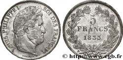 5 francs IIe type Domard 1833 Lille F.324/28