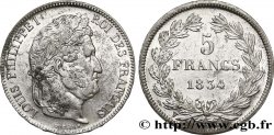 5 francs IIe type Domard 1834 Lille F.324/41