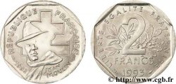 2 francs Jean Moulin 1993  F.273/2 SUP62 