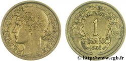 1 franc Morlon, avec le dernier 3 haut 1933 Paris F.219/4 var. XF48 