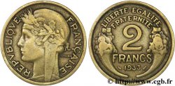 2 francs Morlon, avec le 3 final en haut 1933  F.268/5 TTB40 