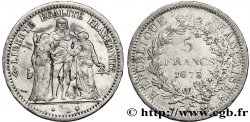 Faux de 5 francs Hercule 1873 Paris F.334/9 var. BB48 
