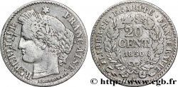 20 centimes Cérès, IIe République 1850 Paris F.146/2 TB25 