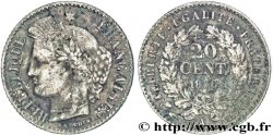 20 centimes Cérès, IIe République 1850 Paris F.146/3 TB20 