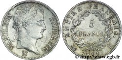 5 francs Napoléon Empereur, Empire français 1811 Bordeaux F.307/33