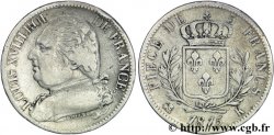 5 francs Louis XVIII, buste habillé 1815 Bordeaux F.308/22
