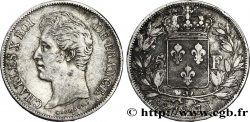 5 francs Charles X, 2e type 1827 Nantes F.311/12