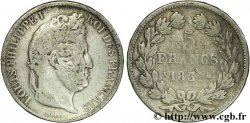 5 francs Ier type Domard, tranche en relief 1831 Bordeaux F.320/7