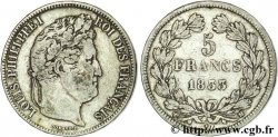 5 francs IIe type Domard 1833 Toulouse F.324/23
