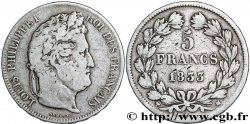 5 francs IIe type Domard 1833 Marseille F.324/24 TB20 