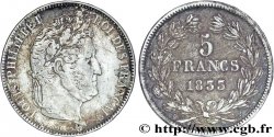 5 francs IIe type Domard 1833 Lille F.324/28 TTB53 