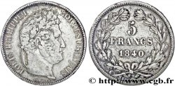 5 francs IIe type Domard 1840 Lille F.324/89