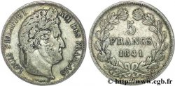 5 francs IIe type Domard 1841 Strasbourg F.324/92