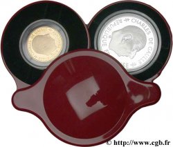 Coffret Belle Épreuve 1 franc De Gaulle or et argent 1988 Paris F5.1000 1 FDC 