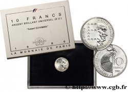 Brillant Universel argent 10 francs Robert Schuman 1986 Paris F5.1303 3 FDC 