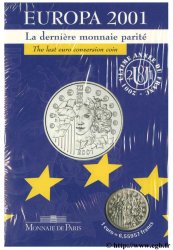 Brillant Universel 6,55957 francs - La parité 2001 Paris F5.1250 6 FDC 