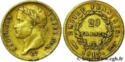 20 francs or Napoléon tête laurée, Empire français 1813 Utrecht F.516/37