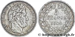 5 francs IIIe type Domard 1844 Strasbourg F.325/3 TTB48 