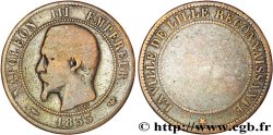 Module de dix centimes, Visite impériale à Lille les 23 et 24 septembre 1853 1853 Lille VG.3365  B8 
