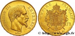 50 francs or Napoléon III, tête nue 1855 Paris F.547/1 TTB52 