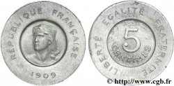 Essai de 5 centimes Rude 1909 Paris VG.4639  SUP60 