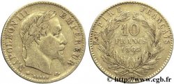 10 francs or Napoléon III, tête laurée 1865 Strasbourg F.507A/10
